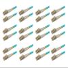 SpeedyFiberTX - 12-Pack 40 Meter Multimode 10G OM3 50/125 Fiber Patch Cable, Duplex LC to LC, Slim Zipcord Fire Retardant Plenum OFNP Cable Jacket view 1