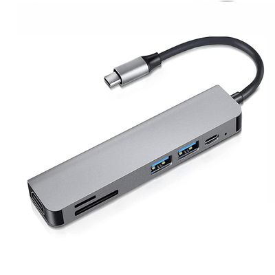 7-in-1 USB-C to 4K HDMI Adapter PD Port HDTV Adapter Charger Port for Galaxy Z Flip 3, Z Fold 3 5G, TV Video Hub Type-C Projector Converter Compatible with Samsung Galaxy Z Flip3 5G. Z Fold3 5G