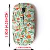 2.4G Wireless Mouse with Cute Pattern Design for All Laptops and Desktops with Nano Receiver - Christmas Happy New Year view 2