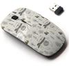 2.4G Wireless Mouse with Cute Pattern Design for All Laptops and Desktops with Nano Receiver - Cute Bear Animal view 1