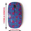 2.4G Wireless Mouse with Cute Pattern Design for All Laptops and Desktops with Nano Receiver - Christmas Symbols on view 2