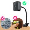 iTODOS 2 Pack Flexible Clip Clamp Mount Compatible with Blink Outdoor 4 (4th Gen)/(3rd Gen) XT3/Blink XT/XT2/Mini,8 inches Gooseneck Arm,Attach Your Blink Camera Wherever You Like Without Any Tools view 3