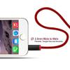 3.5mm to 3.5mm Replacement Solo 3 Audio Cable Cord Wire with in-line Microphone and Remote Control Compatible with Beats by Dr Dre Solo/Studio/Pro/Detox/Wireless/Mixr/Executive/Pill Headphones (Red) view 4