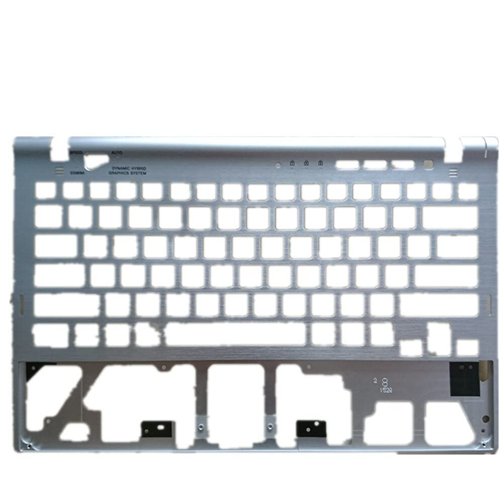 Replacement Laptop Upper Case Cover C Shell for Sony VPCZ1 VPCZ12C5E VPCZ12CGX VPCZ12DGX VPCZ12EGX VPCZ12GGX VPCZ12HGX VPCZ12JHX VPCZ12LGX VPCZ12MGX VPCZ12NGX Silver