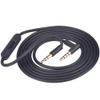 3.5mm to 3.5mm Replacement Solo 3 Audio Cable Cord Wire with in-line Microphone and Remote Control Compatible with Beats by Dr Dre Solo/Studio/Pro/Detox/Wireless/Mixr/Executive/Pill Headphones (Black) view 2