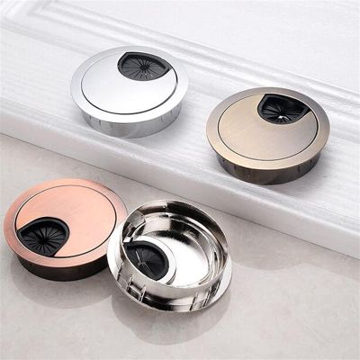 Cable Port Hole Cover Hole Cover Base Round 60mm Computer Desk Grommet Cable Wire Outlet Port Wire Organizer Furniture Hardware Never Scratch and fray Cables
