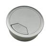 Cable Port Hole Cover 2pcs ABS Computer Desk Table Grommet Cable Port Wire Hole Cover 50mm/53mm/60mm Wire Storage Rack Furniture Hardware Never Scratch and fray Cables view 1