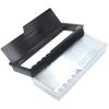 Cable Port Hole Cover Alloy Desk Cable Grommet Rectangular Threading Box with Wire Clip Holder Table Outlet Line Hole Cover Office Furniture Hardware Never Scratch and fray Cables (Color : D) view 3