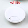 Cable Port Hole Cover 2pcs ABS Computer Desk Table Grommet Cable Port Wire Hole Cover 50mm/53mm/60mm Wire Storage Rack Furniture Hardware Never Scratch and fray Cables view 2