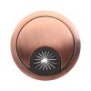 Cable Port Hole Cover 1PC Zinc Alloy Desk Wire Hole Cover Computer Tidy Grommet Table Cable Outlet Port Surface Line Box Table Cable Fastener Hardware Never Scratch and fray Cables view 4