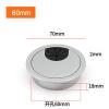 Cable Port Hole Cover 1/2/5/10pcs 35/50/53/60/80mm PC Computer Desk Plastic Grommet Table Cable Tidy Wire Hole Cover Cap Plug Never Scratch and fray Cables view 2