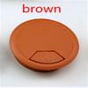 Cable Port Hole Cover 2pcs ABS Computer Desk Table Grommet Cable Port Wire Hole Cover 50mm/53mm/60mm Wire Storage Rack Furniture Hardware Never Scratch and fray Cables view 2