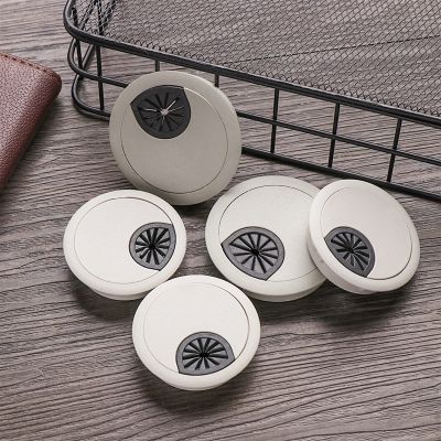 Cable Port Hole Cover 1 PCS Desk Wire Hole Cover Base Computer Gromet Table Cable Outlet Port Surface Line Box Furniture Hardware 50/53/60mm Never Scratch and fray Cables (Specification : 50mm)