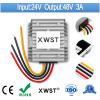 XWST DC 24V Step up to 48V 3A 144W Converter Voltage Converter, 48Volt Regulator Waterproof DC/DC Boost Transformer Power Supply (24V to 48V 3A) view 2