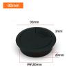 Cable Port Hole Cover 1/2/5/10pcs 35/50/53/60/80mm PC Computer Desk Plastic Grommet Table Cable Tidy Wire Hole Cover Cap Plug Never Scratch and fray Cables view 2