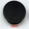 Cable Port Hole Cover 2pcs ABS Computer Desk Table Grommet Cable Port Wire Hole Cover 50mm/53mm/60mm Wire Storage Rack Furniture Hardware Never Scratch and fray Cables view 2