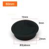 Cable Port Hole Cover 1/2/5/10pcs 35/50/53/60/80mm PC Computer Desk Plastic Grommet Table Cable Tidy Wire Hole Cover Cap Plug Never Scratch and fray Cables view 2