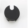 Cable Port Hole Cover 10pcs/Lot Furniture Hardware Computer Grommet Table Cable Outlet Port Surface Line Box Zinc Alloy Desk Wire Hole Cover Never Scratch and fray Cables (Color : Black) view 1