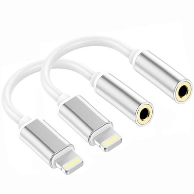 Lightning to 3.5mm Headphone Jack Adapter, Apple MFi Certified Digital Hi-Fi Audio Earphone Connector for iPhone 12/12 Pro Max 11 Pro/XS/XR/X/8 7 SE, iPad Pro Mini, Support iOS 10~14.4 and Later