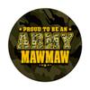 Proud To Be An Army Mawmaw - US Flag Pride Military Grandma PopSockets Swappable PopGrip view 3