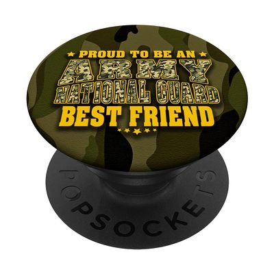 Proud To Be An Army National Guard Friend - Military Buddy PopSockets Swappable PopGrip
