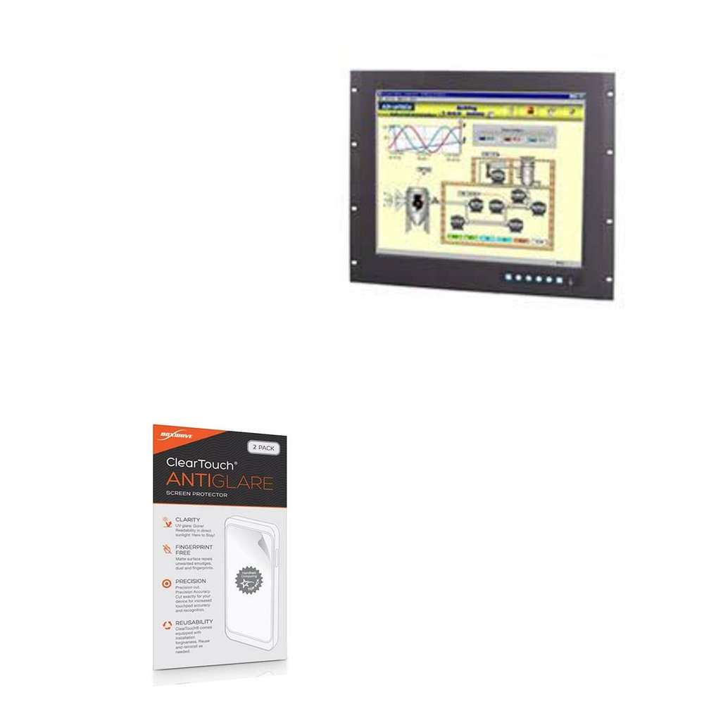 BoxWave Screen Protector Compatible with Advantech FPM-3191G - ClearTouch Anti-Glare (2-Pack), Anti-Fingerprint Matte Film Skin