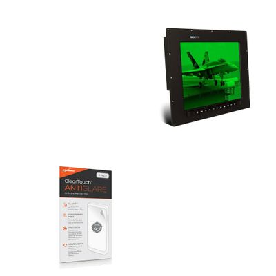 BoxWave Screen Protector Compatible with General Digital Barracuda (17 in) - ClearTouch Anti-Glare (2-Pack), Anti-Fingerprint Matte Film Skin