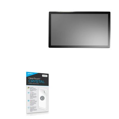 BoxWave Screen Protector Compatible with Advantech IDK-1121WP - ClearTouch Crystal (2-Pack), HD Film Skin - Shields from Scratches
