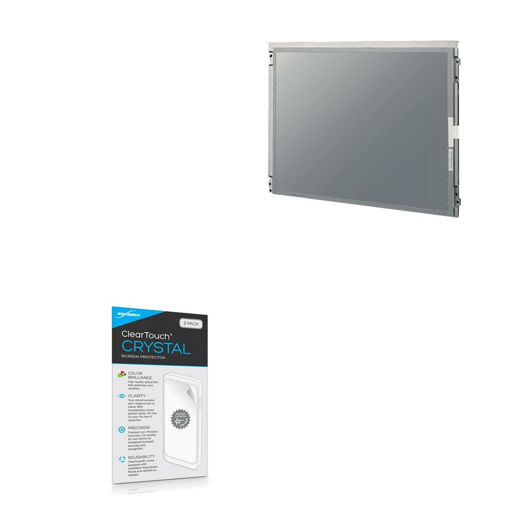 BoxWave Screen Protector Compatible with Advantech IDK-121R-42XGA1 - ClearTouch Crystal (2-Pack), HD Film Skin - Shields from Scratches
