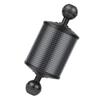 FEICHAO Upgraded Diving Floating Arm D60mm 1inch Double Ball Head Buoyancy Underwater Anti-Leakage Anti-Falling Compression-Resistant (5inch,Black) view 1