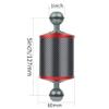 FEICHAO Upgraded Diving Floating Arm D60mm 1inch Double Ball Head Buoyancy Underwater Anti-Leakage Anti-Falling Compression-Resistant (5inch,Mix B) view 2