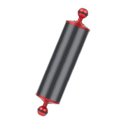 FEICHAO Upgraded Diving Floating Arm D60mm 1inch Double Ball Head Buoyancy Underwater Anti-Leakage Anti-Falling Compression-Resistant (10inch,Red)