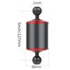 FEICHAO Upgraded Diving Floating Arm D60mm 1inch Double Ball Head Buoyancy Underwater Anti-Leakage Anti-Falling Compression-Resistant (5inch,Mix A) view 2