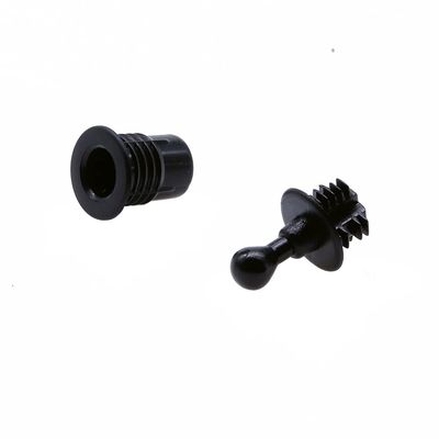 Treedix 12pair Speaker Grill Peg Kit Plastic Ball and Socket Type Grill Guides Pegs Cloth Buckle Screws Speaker Parts Accessories(14x14x11 mm)