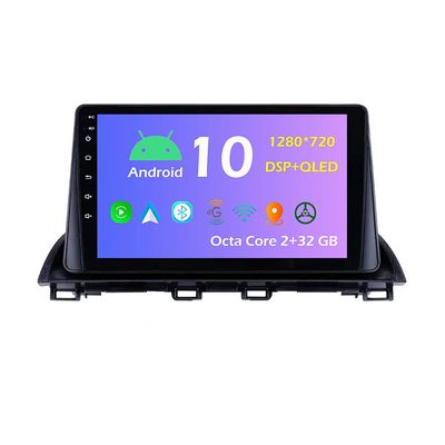 10.1'' Android 10.0 Car Radio Stereo Fit for Mazda 3 Axela 2013-2018 Head Unit GPS Navigation Carplay 4G WiFi Bluetooth