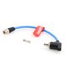 12G SDI Protector Cable Galvanic-Isolators BNC Male to Right Angle BNC Female for ARRI Mini,RED Komodo (Blue) view 2