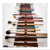 Leather Artist Roll, Custom Paint Brush Holder, Travel Pencil Case, Crafts Tool Organizer, Art Supplies Wrap, Personalized Gift for Painter view 2