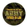 Proud To Be An Army Father-In-Law Camo Pride Military Dad PopSockets Swappable PopGrip view 3