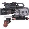 Vocas Handheld Production Kit with 15mm Universal Shoulder Base Plate and H-Cheese Plate for Sony PXW-FX9 view 3