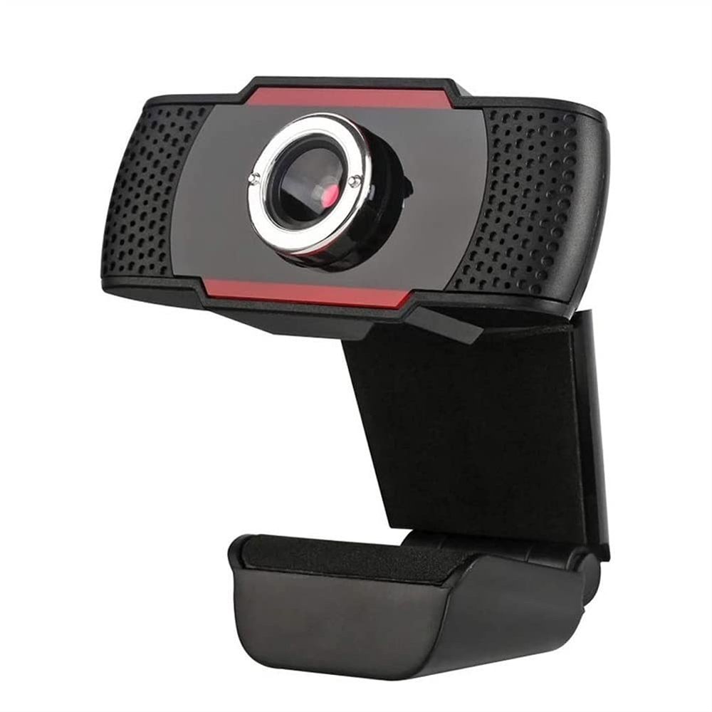 UOOD USB HD Web Camera Rotatable Manual Focus PC Computer Camera 12MP Video Calling Recording Webcam with Sound-Absorbing Mic