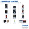 Epson LABELWORKS 205STBRPX Genuine Shrink Tube AWG 8-12 Black on Red Shrink Tube - 3/16" (5MM) Wide, 96" view 3