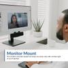 Cyber Acoustics USB Speaker Bar (CA-2890)  Stereo USB Powered Speaker, Easily Clamps to Monitor, Convenient Controls view 2