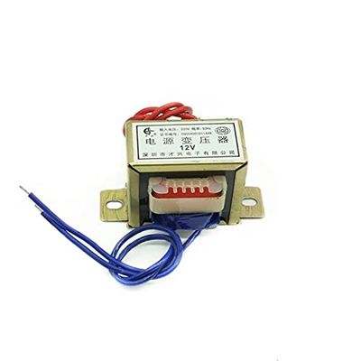 EI48/ 8W Transformer 220V to AC Single/Double 6V9V12V15V18V24V Copper core DB-8VA Low Frequency Isolation Audio Transformer (Color : 220V Single, Output Voltage : AC30V)
