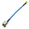 Multi-purpose SMA Male to UHF Male PL-259 Connector RG405 .086" RG-405 Semi Flexible Coaxial Cable 50ohm Blue (Color : 100cm) view 4