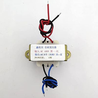6-30W Sound Column Public Broadcasting Constant Pressure Wall-Mounted Speaker Ceiling Speaker 100V to 8 Audio line Transformer (Color : 25W)