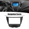 Acouto 2Din Radio Fascia for 2011-2018 Car Stereo Dash Radio Fascia Kit DVD Audio Navigation Frame Replacement Car Interior Decoration Accessories view 2