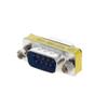 Heyiarbeit 9-pin 2-Row DB9 VGA Gender Changer Male to Male Mini Gender Changer Coupler Adapter Connector for Serial Applications Blue 20pcs view 2