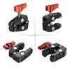 Andoer Super Clamp Crab Pliers Clip with 1/4 inch & 3/8 Inch Screw Hole view 4