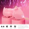 gingo Portable Bluetooth Speaker, Mini Wireless Speakers with Clarity Stereo, Built-in Mic, Super Bass, Powerful Rich Room-Filling Sound, Cute Pet Mini Bluetooth Speaker for Kids (Pink*2) view 3