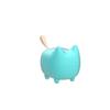 gingo Portable Bluetooth Speaker, Mini Wireless Speakers with Clarity Stereo, TWS Pairing,Built-in Mic, Super Bass,40h Playtime,BT5.3, Cute Pet Mini Speaker (Green) view 4